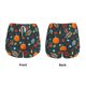thumbnail image 3 of Balery Autumn with Pumpkins Pantalones cortos deportivos para mujer con forro y dos bolsillos, elásticos, para entrenamiento, gimnasio, yoga-X-Large, 3 of 7