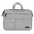 thumbnail image 2 of Estuche portátil para computadora portátil Bolsa para computadora portátil con agua antiarañazos de 11,6 pulgadas para Huawei Lenovo ASUS Macbook (gris), 2 of 5