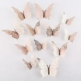 thumbnail image 4 of Butterflies Sticker,72pcs Butterflies Sticker 12cm D Wall Art Hollow Butterflies Sticker Ultimate Reliability, 4 of 10