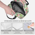 thumbnail image 3 of Disketp Tropical Flamingo Lonchera Térmica para Mujer y Hombre, Bolsa de Almuerzo Reutilizable e Impermeable para Trabajo, Viajes y Picnic, 3 of 7