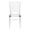 thumbnail image 3 of Compamia Chaise de Salle à Manger de Patio Opera en Transparent Clair, 3 of 8