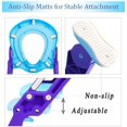 Potty Training Toilet Seat with Step Stool Ladder for Kids, Adjustable
