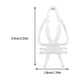 thumbnail image 4 of Billuyoard 8 pack/lote fácil de instalar jaula para pájaros soporte para alimentos con amplia aplicación soporte para frutas y verduras para Hábitats y jaulas para animales pequeños, 4 of 6
