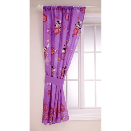 Disney Minnie Girls Bedroom Curtain Panel