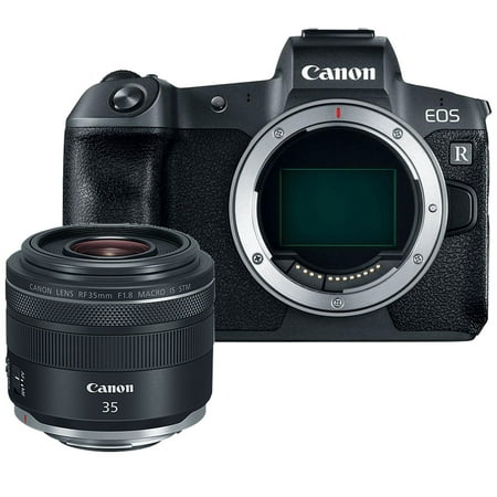 Canon EOS R 30.3MP Mirrorless Camera (Body Only) w/ RF 35mm f/1.8 (Best Vintage 35mm Camera)