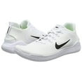 thumbnail image 4 of Nike Men's Free Rn 2018 White / Black Ankle-High Running - 10.5M, 4 of 5