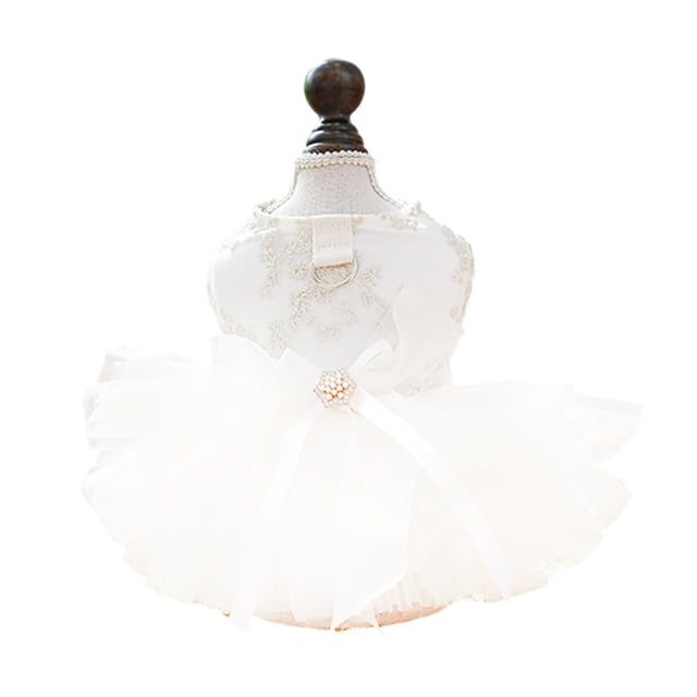 Robe pour Animaux Jupe & Robe Élégante Poitrine & Dos