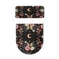 thumbnail image 2 of HELLHERO Bathroom Set Rose Elastic Bottom Machine Washable 2 Pcs Set with Soft Toilet Seat Lid Cover Set Toilet Lid Dust Cover Set Dust-Proof, 2 of 8