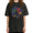 Black-6, variant on UNISHE Women's Funny Dinosaurs Didn't Read Quote Washed Black Tee Crewneck