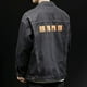 thumbnail image 4 of Abrigo vaquero para hombre Cargo con estampado Chaqueta vaquera Hombre Beige de tela Prendas de abrigo de invierno Precio económico Elegante Oversize Y2k Marca, 4 of 5