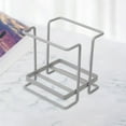 thumbnail image 2 of Paper Cup Storage Rack Heavy Duty Cup Holder Metal Paper Cup Holder Modern Single/double Slot Solid Countertop Organizer, 2 of 5