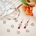 thumbnail image 3 of 1BOX 100PCS Silver Sun Charms Bulk Celestial Charms Metal Alloy Antique Vintage Silver Round Hollow Sunburst Sunshine Charm Charms Diy Earrings Bracelet Necklace Craft, 3 of 6