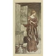 thumbnail image 3 of Arthur Rackham 10x14 Black Modern Framed Museum Art Print Titled - Sieglinde Prepares Hunding's Draught for the Night (1910), 3 of 5