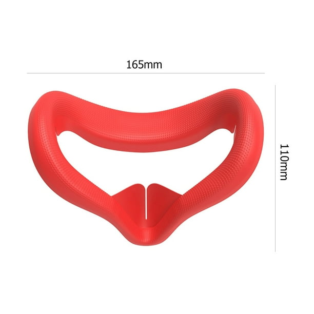 Funda de silicona para máscara de ojos para Oculus Quest 2, almohadilla de cojín facial a prueba de sudor Likrtyny Para estrenar