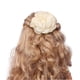thumbnail image 1 of 10pcs Flor Clip para el cabello Accesorios para el cabello Muñeca Horquil para niñas Sombreros Princesa -Beige CUTICAT Pinzas de pelo para muñecas de niña, 1 of 7