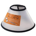 thumbnail image 1 of Pet Cone Collar, Adjustable Dog Collars, PVC E-Collar for Dog & Cat, Cat Collar, 1 pcs, 1 of 7