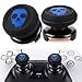 thumbnail image 3 of Playrealm Rallonge de Joystick FPS et Coque de Prise en Caoutchouc Silicone Imprimée, 2 Ensembles pour Manette PS5 Dualsenese et PS4 (Ghost Blued), 3 of 4
