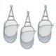 thumbnail image 1 of Cesto para la colada colgante de 3 piezas, cesto de malla plegable, cesto de tela sucia con asa de transporte, cestas de red para puerta para tienda, juguetes, patatas fritas para acampar, uso en el h, 1 of 5