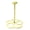 Yellow, variant on PrimeGo 360-degree Rotating Bird Perch Stand Toy 3D Printed Interactive Exercise Wheel Spinning Parrot Toy for Parakeets Budgies Lovebirds Finch Conures Cage Accessories