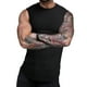 thumbnail image 3 of Camiseta sin mangas para hombre, camiseta sin mangas ajustada para hombre, camisetas deportivas sin mangas para hombre, camiseta sin mangas con cuello redondo para hombre, instalación sencilla, 3 of 4