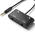 thumbnail image 1 of Divisor de auriculares Cubilux Dual con atenuador de volumen de 3,5 mm, 1 of 6