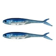 thumbnail image 5 of Tnobhg 2Pcs 31g/12.5cm Soft Lures Artificial Bait Bright Color Soft Flexible Bite-Resistant Realistic Looking T Tail Fishing Lure Swimbaits, 5 of 8