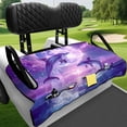 thumbnail image 4 of Uourmeti Golf Cart Seat Covers, Compatible with Golf Carts, Suitable for Club Car Breathable, Moonlight Dolphin Design, 4 of 8