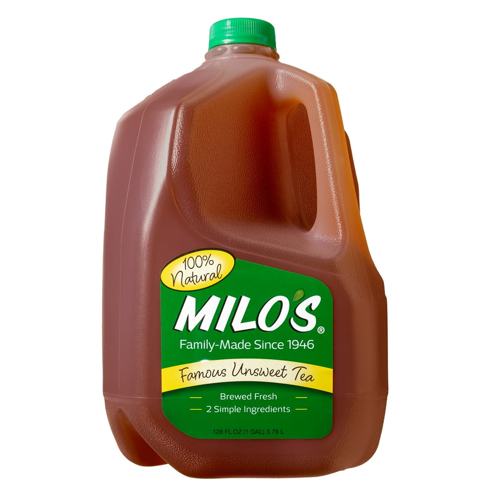 Milo’s Famous Unsweet Tea, 100 Natural, 128 fl. oz.