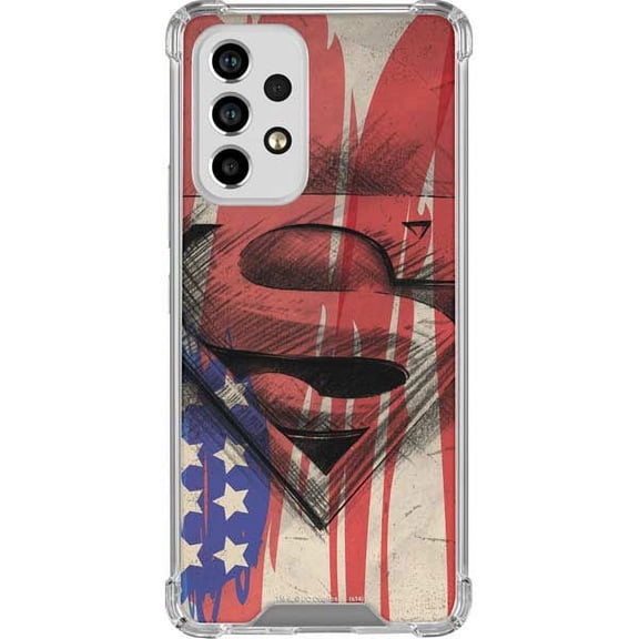 Skinit DC Comics Superman Crest Galaxy A53 5G Clear Case