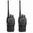 thumbnail image 2 of Long Range Rechargeable Two-way Radios 2-4 Pack - Uhf 400-470mhz Walkie Talkies With Earpiece, Li-ion Battery, And Charger Included, 2 of 5