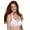White Jacquard, variant on Women's Body Shine Full Coverage Wireless Bra, Style 72298