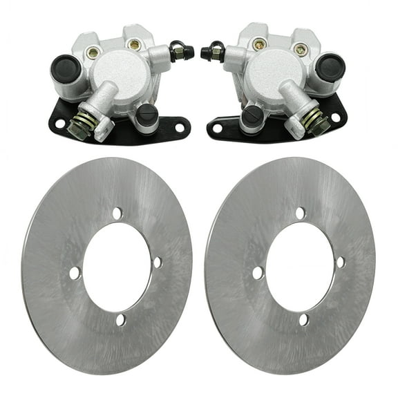 M MATI Front Brake Caliper Disc Rotor for Suzuki Eiger 400 500 Vinson 500 LTA400 LTF400 LTA500 LTF500