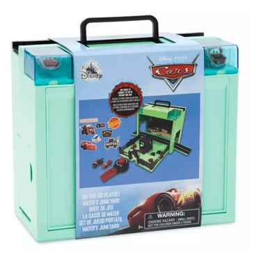 Disney Parks Mater's Junkyard On-the-Go Play Set Cars Toy New With Tag