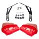 thumbnail image 2 of 2 protectores de manos para motocicleta, protector contra el viento, repuesto universal para turismo. rojo, 2 of 9