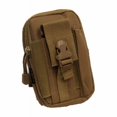 thumbnail image 3 of Tacticshop Belt Utility Tool Pouch for Hiking and Travel Desert Brown Color, 3 of 5
