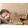 thumbnail image 4 of Grandson Gifts Blanket - Grandson Gifts from Grandma - Gifts for Grandson - Grandson Gifts from Grandpa/Nana - Grandson Birthday Gift - Graduation Party Gift Ideas Decor Throw Blankets 60"X50", 4 of 6