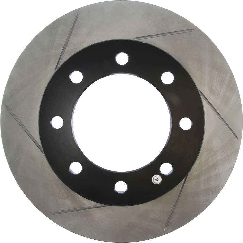 StopTech Power Slot 12-15 Ford F-250/F-350 Front Right Slotted Rotor Fits select: 2012-2022 FORD F250, 2012-2022 FORD F350
