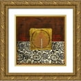 thumbnail image 1 of Hafod, Danielle 26x26 Gold Ornate Wood Framed with Double Matting Museum Art Print Titled - Floral Keepsake 2, 1 of 4