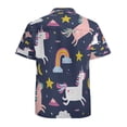 thumbnail image 3 of High Quality Hawaiian Shirts for Men Short Sleeve Aloha Beach Shirt Floral Summer Casual Button Down Shirts Blouses TPEXJE, 3 of 7