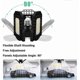 thumbnail image 3 of 40W LED Garage Light, E27 Deformable Ceiling Bulb with 3 Adjustable Panels, Ultra-bright 3000LM Cool White, for Garage Workshop Warehouse Basement Cor, 3 of 5