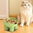 thumbnail image 5 of Elevated Tilted Pet Bowl, Ergonomic Raised Feeding Dish For Small Dogs And Cats, Non-Slip Tilted Food And Water Bowl, 5 of 7