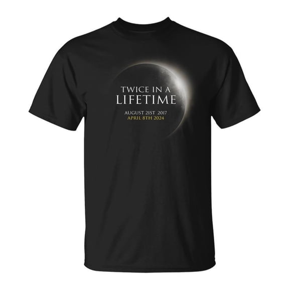 Solar Eclipse Twice In Lifetime 2024 Solar Eclipse TShirt