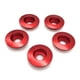 thumbnail image 5 of 5x arandelas de perno de Rotor de disco de freno delantero, Hardware de decoración, piezas de repuesto duraderas Rojo Cola Arandelas de pernos del rotor de freno, 5 of 7