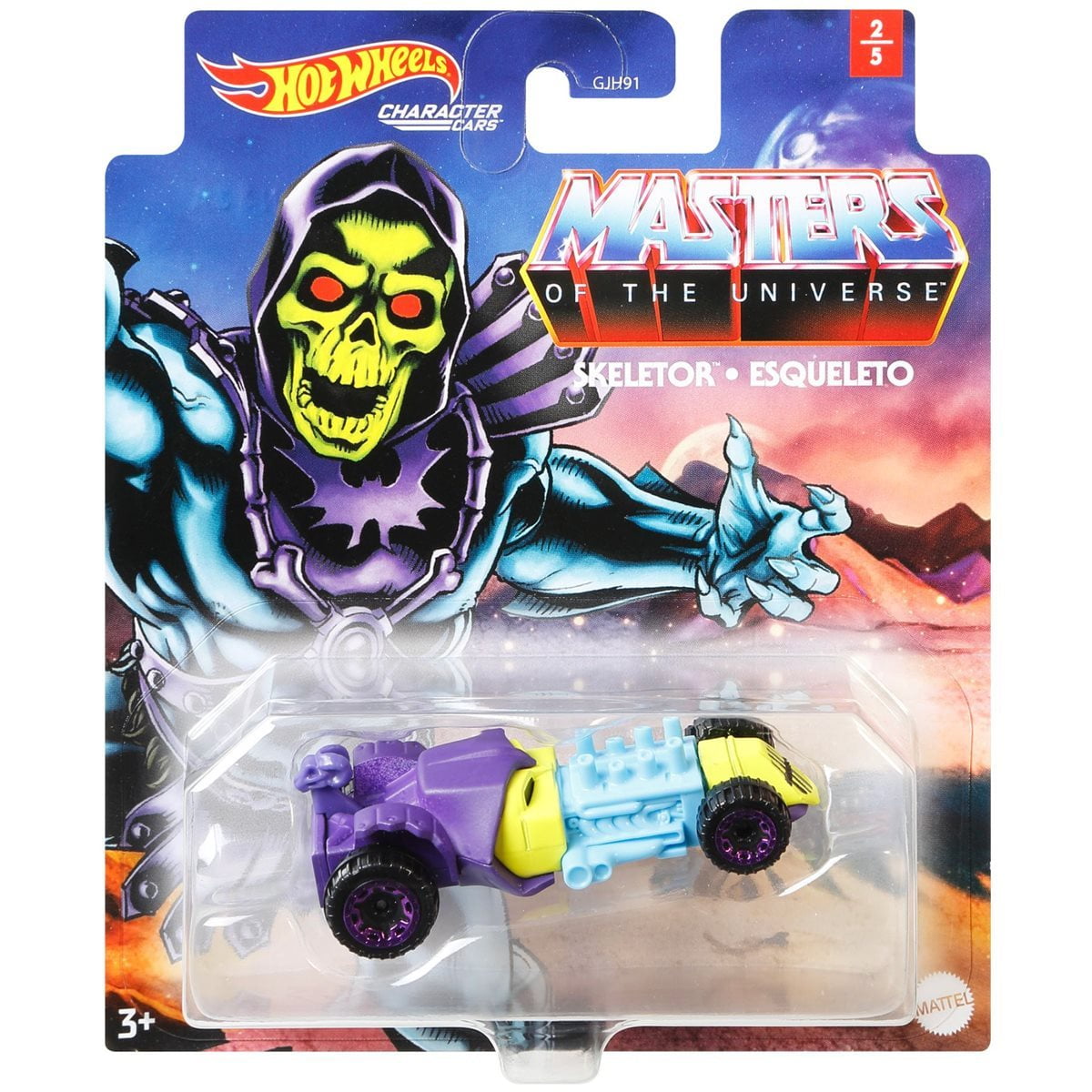 Hot Wheels Masters of the Universe Skeletor Character Car 2021