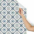 thumbnail image 4 of MuralsPrint Portuguese Ceramic Tile Peel and Stick Wallpaper, Removable Wallpaper, 10'L x 24''W, 4 of 4