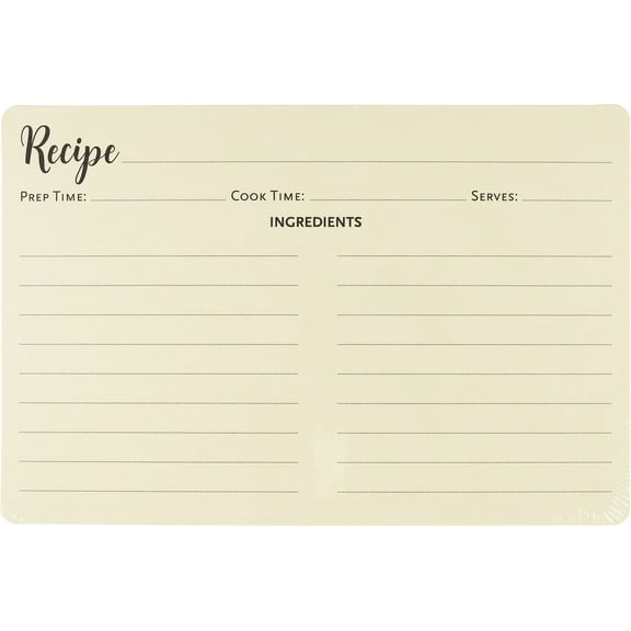 Recipe Card Refill Pack (50 Cards) (Other)