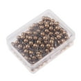 thumbnail image 1 of Tachuelas de Mapa de Diseño único, Clavijas de Empuje, Tachuelas Decorativas para Pulgares con Caja de Plástico, Cabeza Redonda de Fútbol, ​​punta de Oro Macarena Pasadores de empuje, 1 of 8