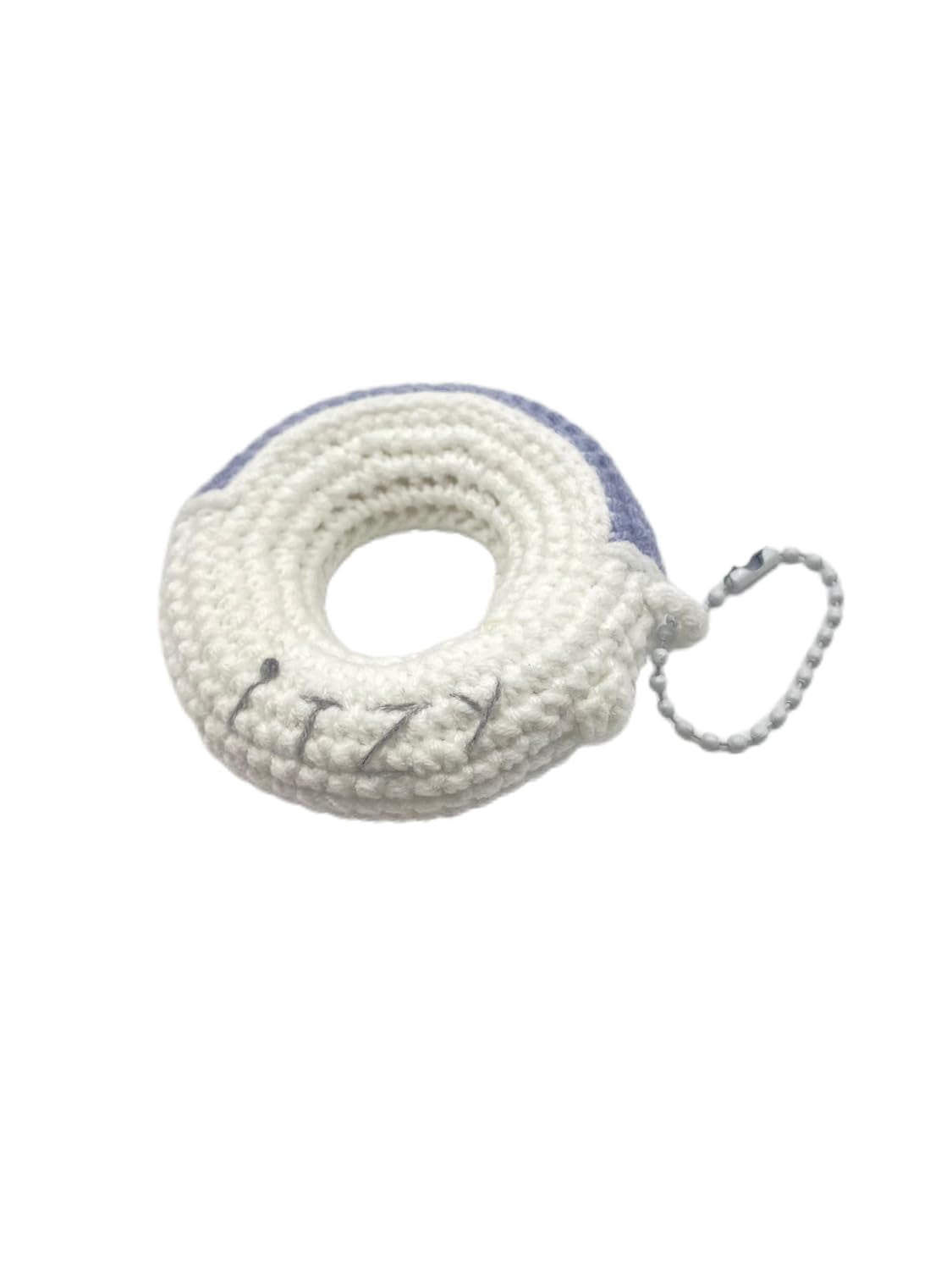 ITZY Lightstick Bag Pendant Keychain  Lovely Mini Light Stick Key Ring Handmade Crochet