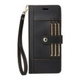thumbnail image 2 of FOXDOCK Funda tipo Cartera para iPhone 12 Pro Max – Cubierta de Cuero PU con Múltiples Ranuras, Bolsillo para Efectivo y Correa de Muñeca, 2 of 6