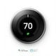 thumbnail image 3 of Nest Learning Thermostat Nest Termostato Wi-Fi inteligente de acero inoxidable y sensor de temperatura Paquete de 2, 3 of 3